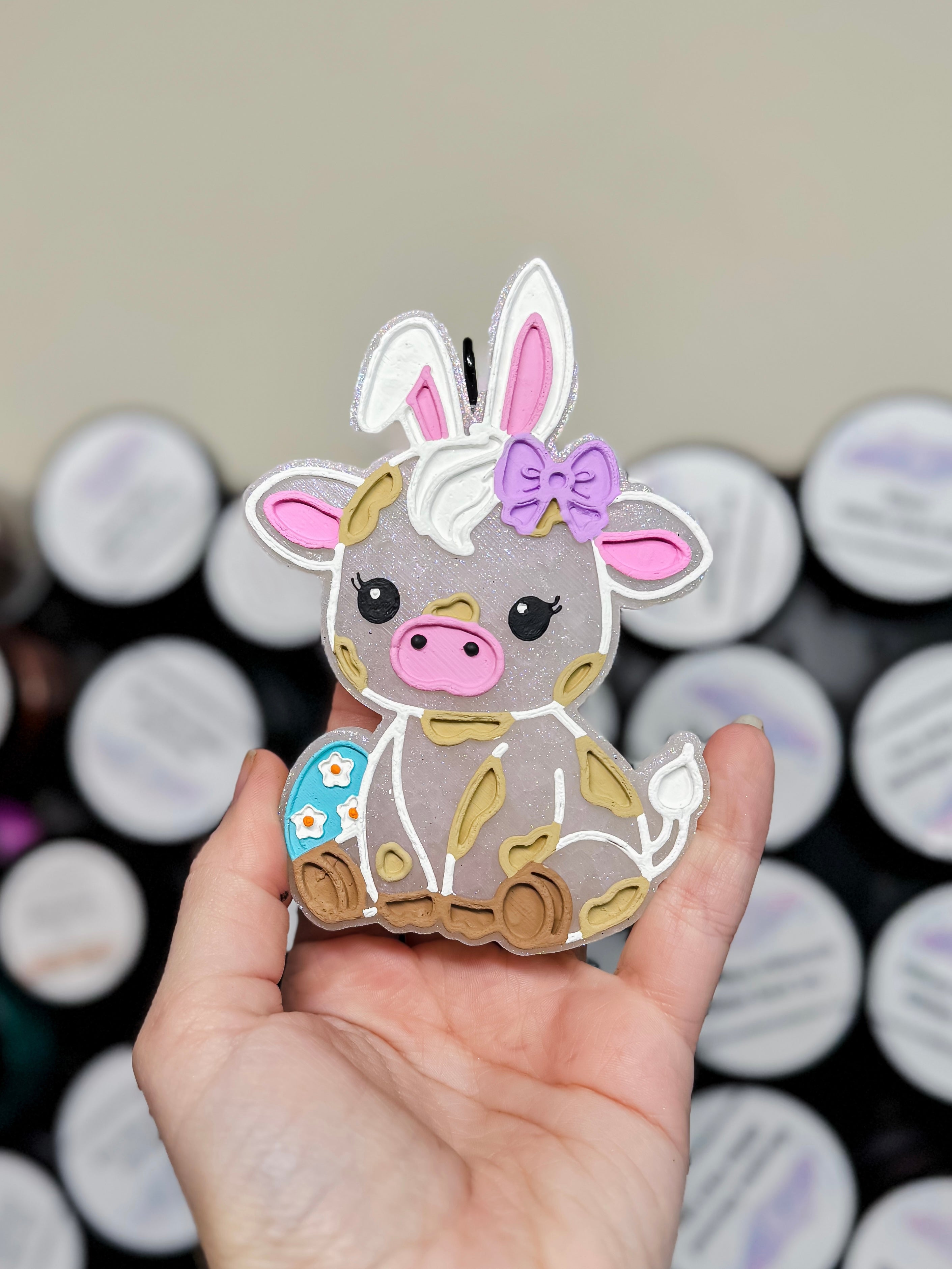 Easter Cow Freshie