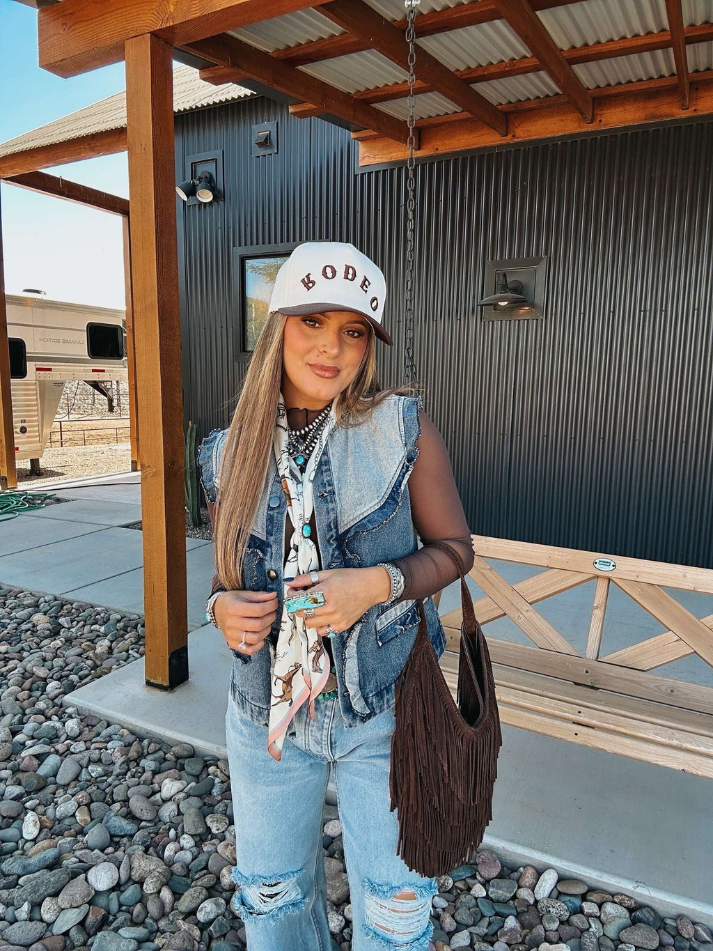 The Tasha Polizzi Denim Vest