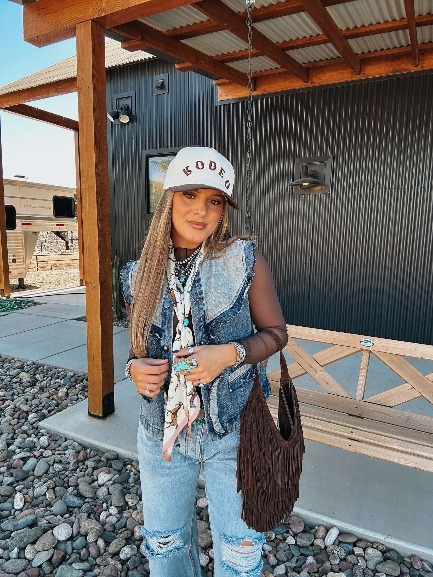 The Tasha Polizzi Denim Vest