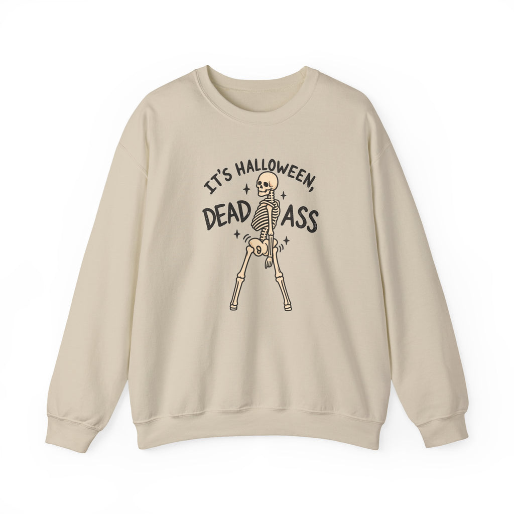 It’s Halloween Dead Ass Skeleton Crewneck Sweatshirt