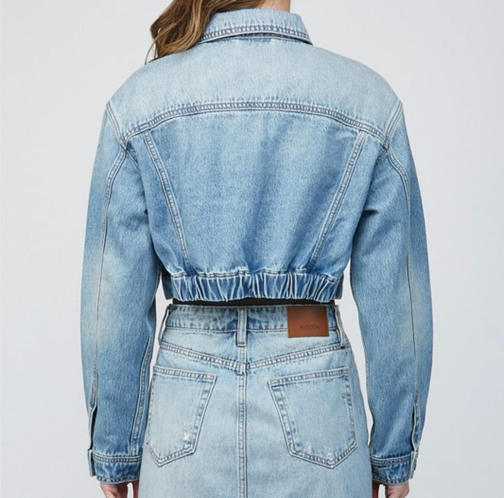 The Hearne Denim Cargo Jacket MEDIUM