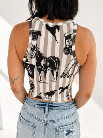 Western Prep Tank Top