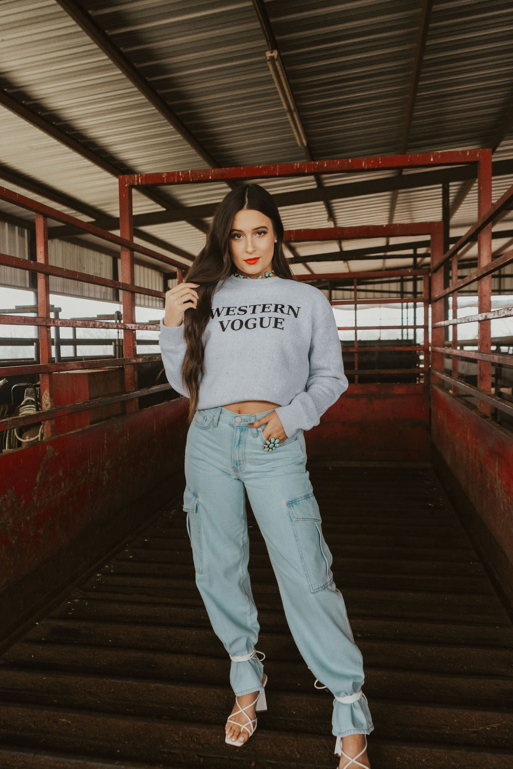 The Denton Denim Cargo Jeans- 29