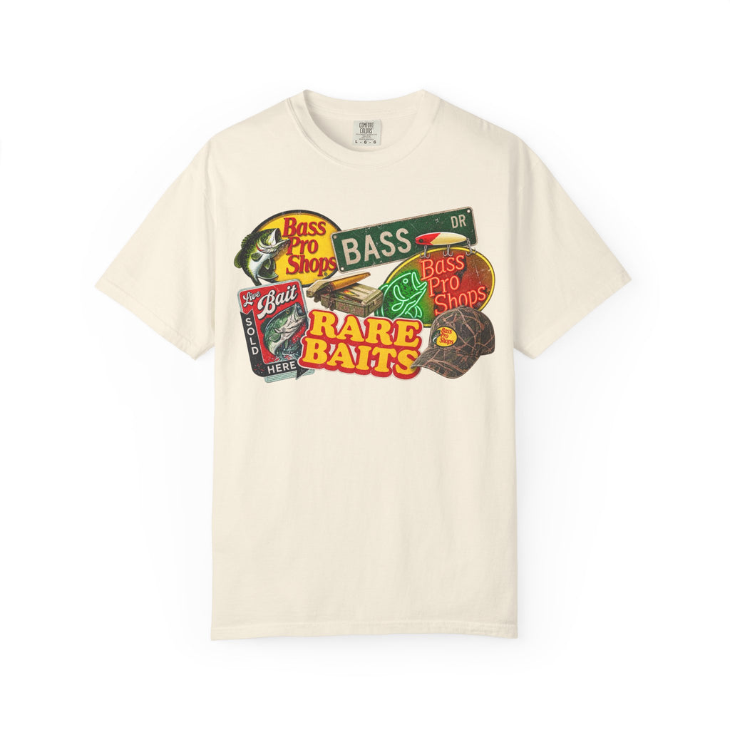 Bass Pro Shops Vintage Patch T-Shirt — Rare Baits Graphic Tee