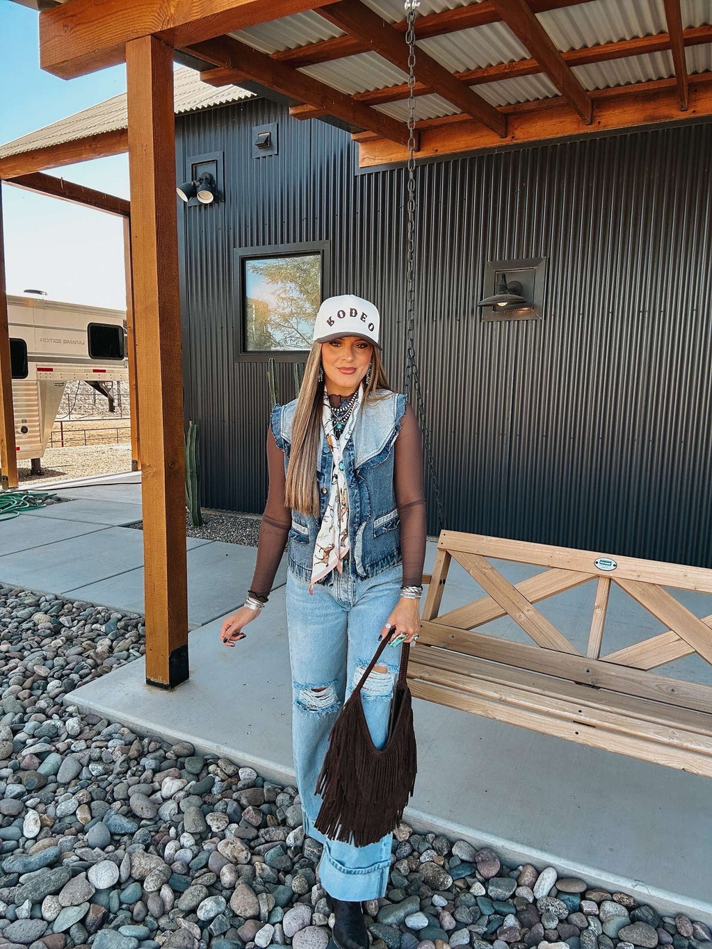 The Tasha Polizzi Denim Vest