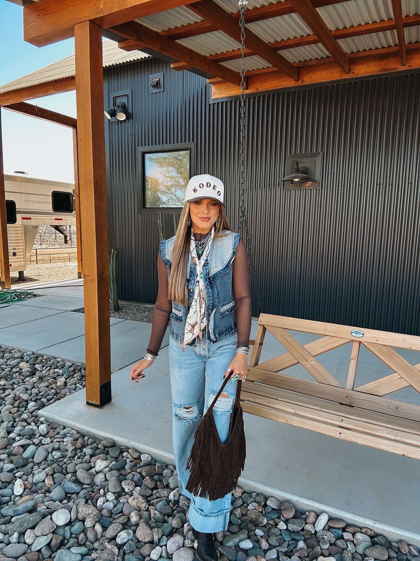The Tasha Polizzi Denim Vest