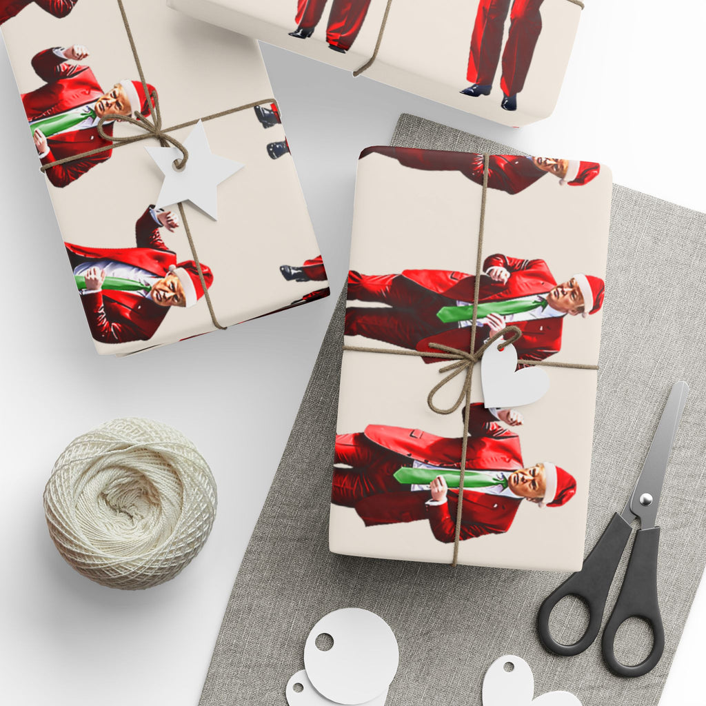 Dancing Trump Wrapping Papers
