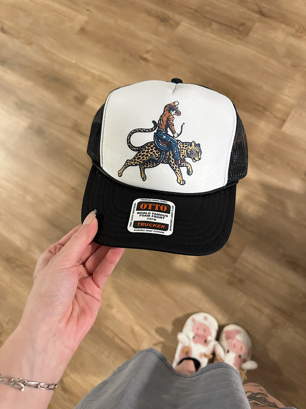 Cowboy Jaguar Trucker Hat (Multiple Color Options)