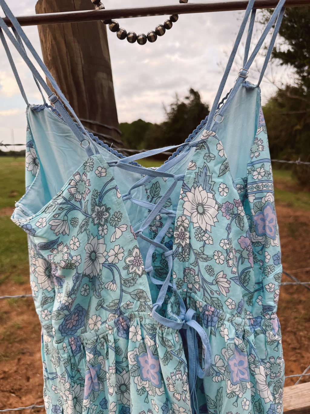 The Blue Iris Maxi Dress