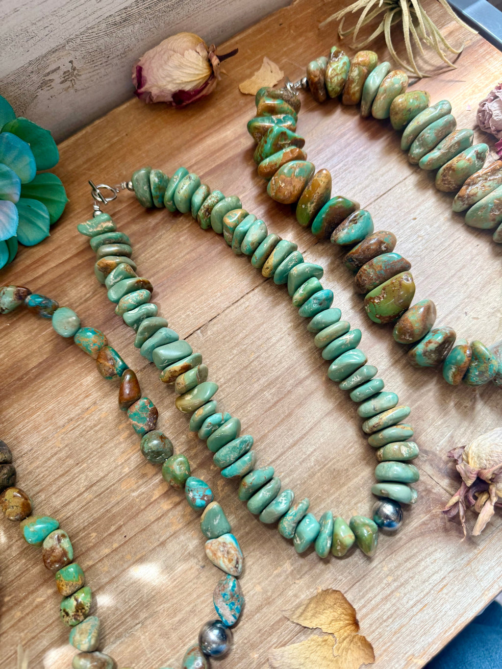 Turquoise Nugget Statement Necklace