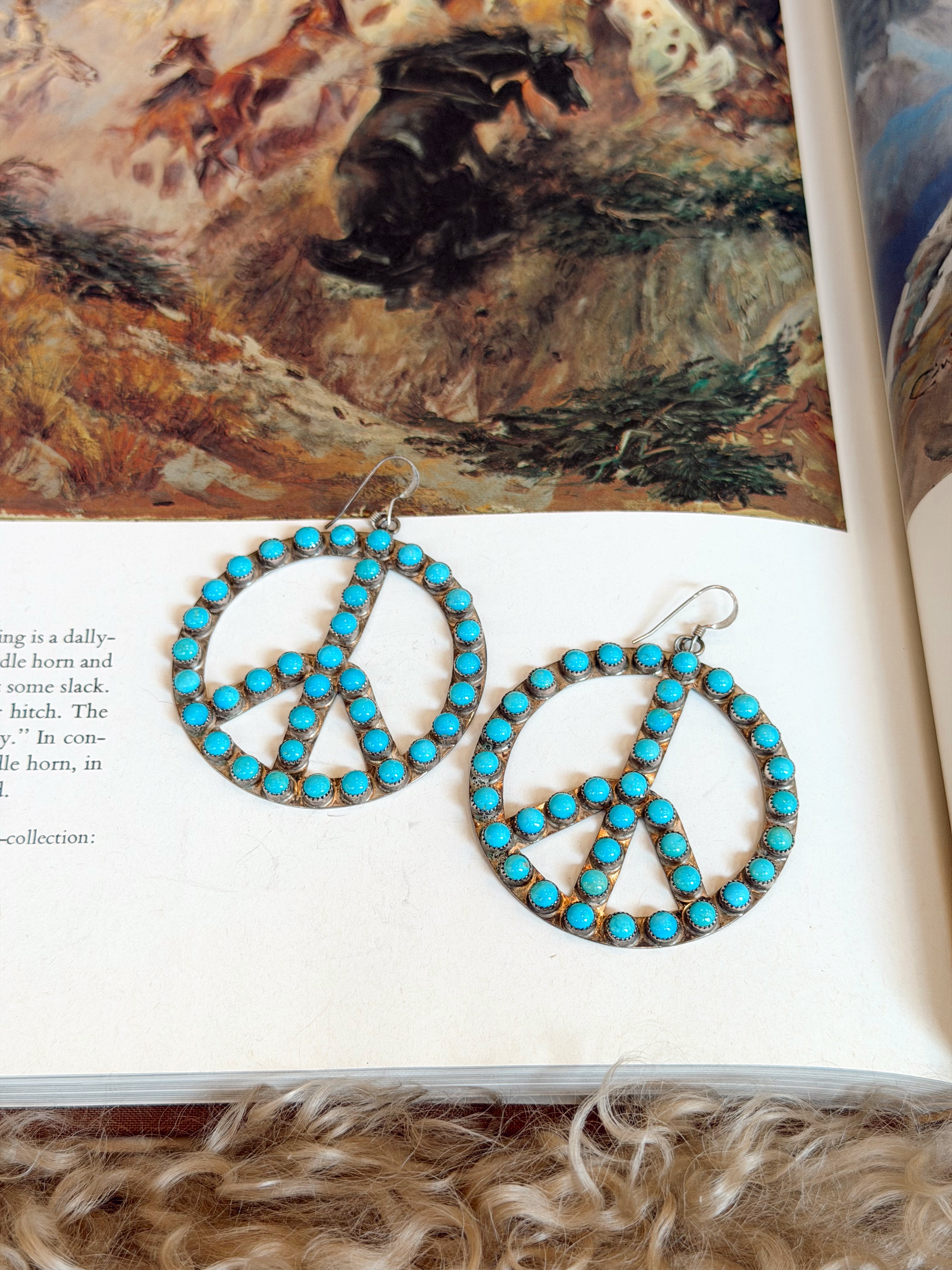 The Peace Sign Earrings