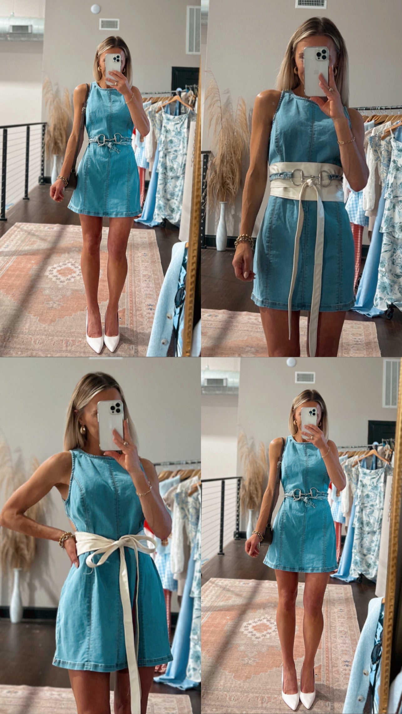 The Luna Denim Dress