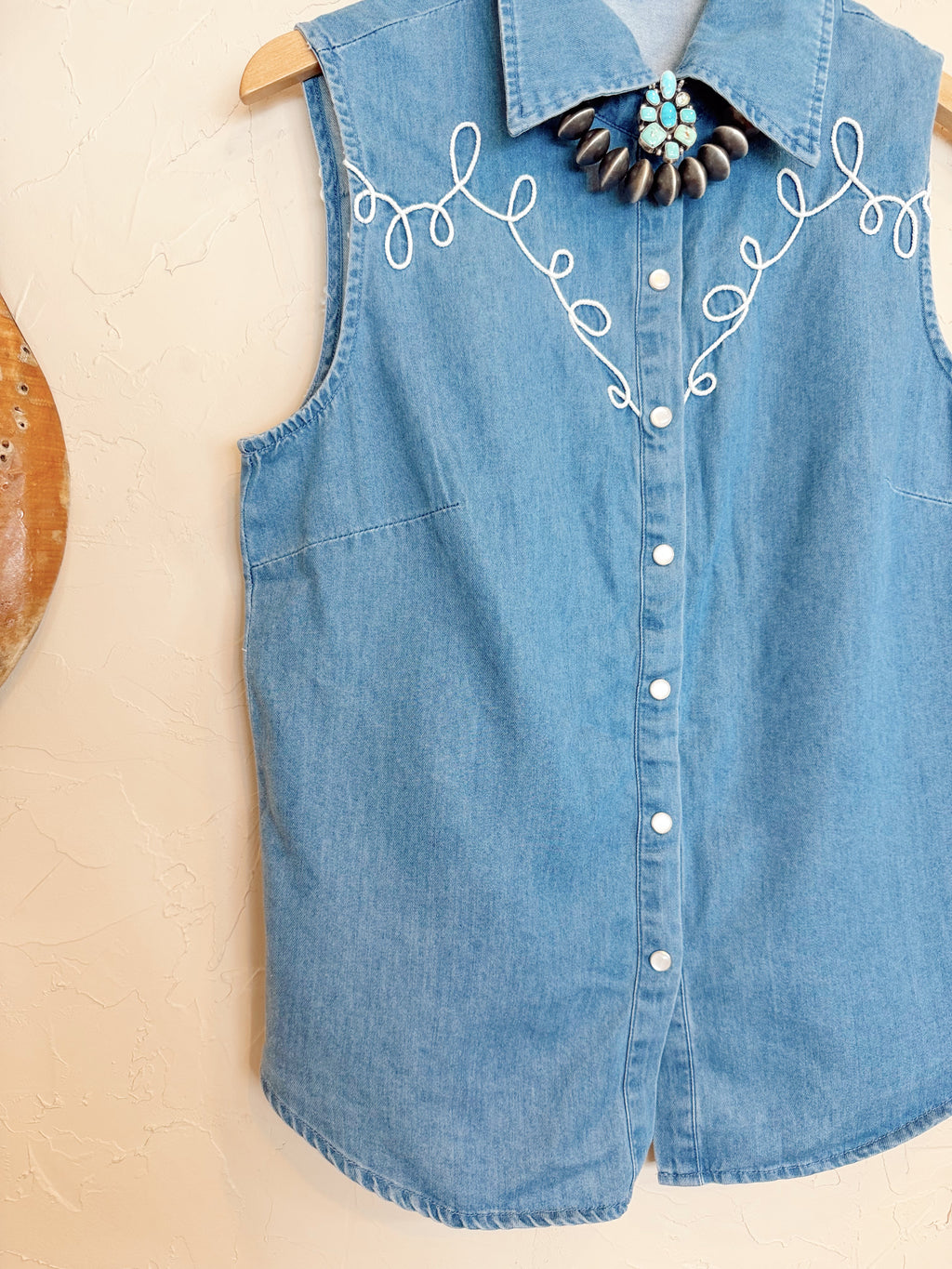 The Dallas Days Denim Top