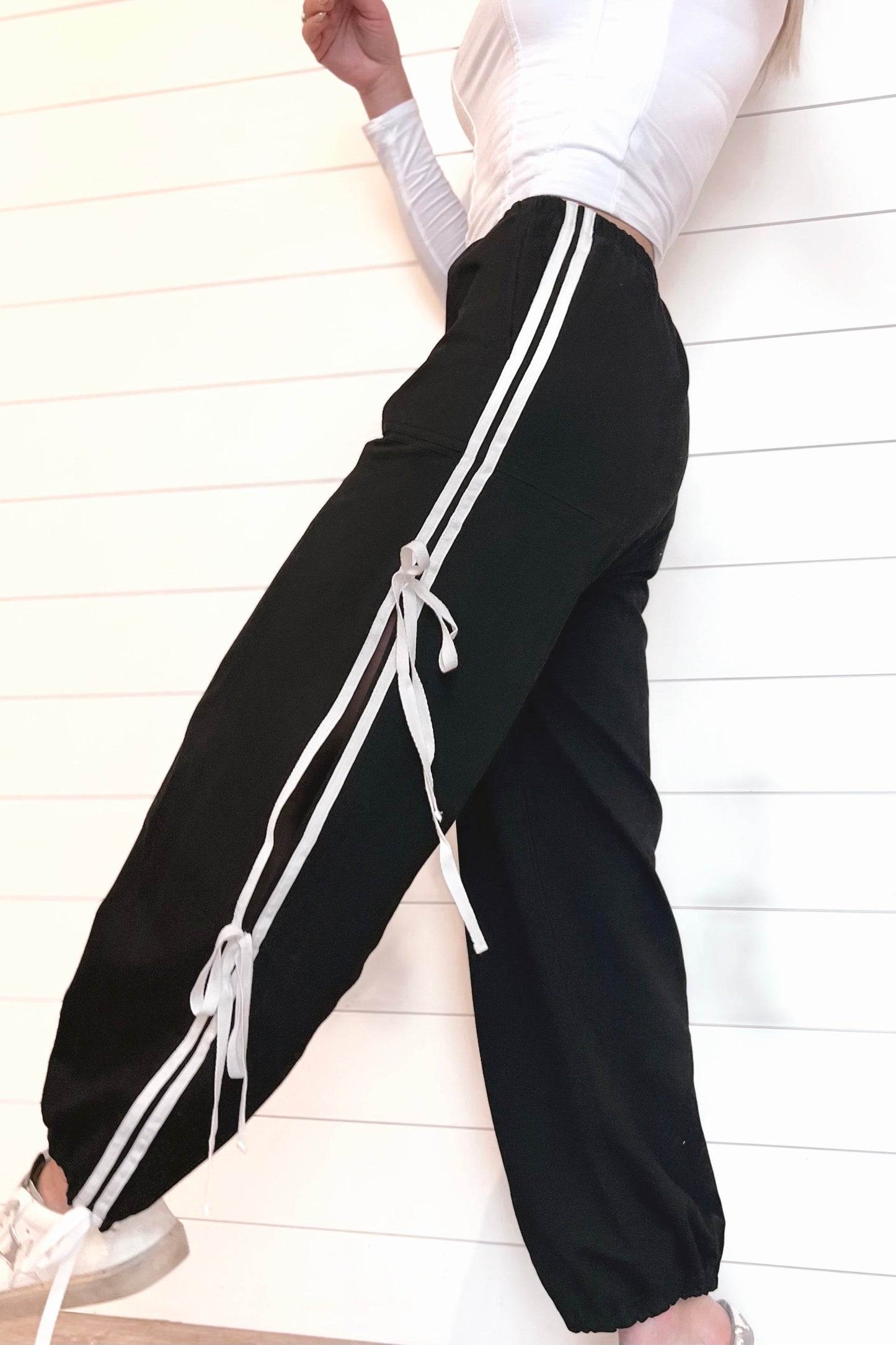The Maggie Joggers in Black