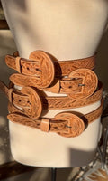 The Beverly Tooled Belt
