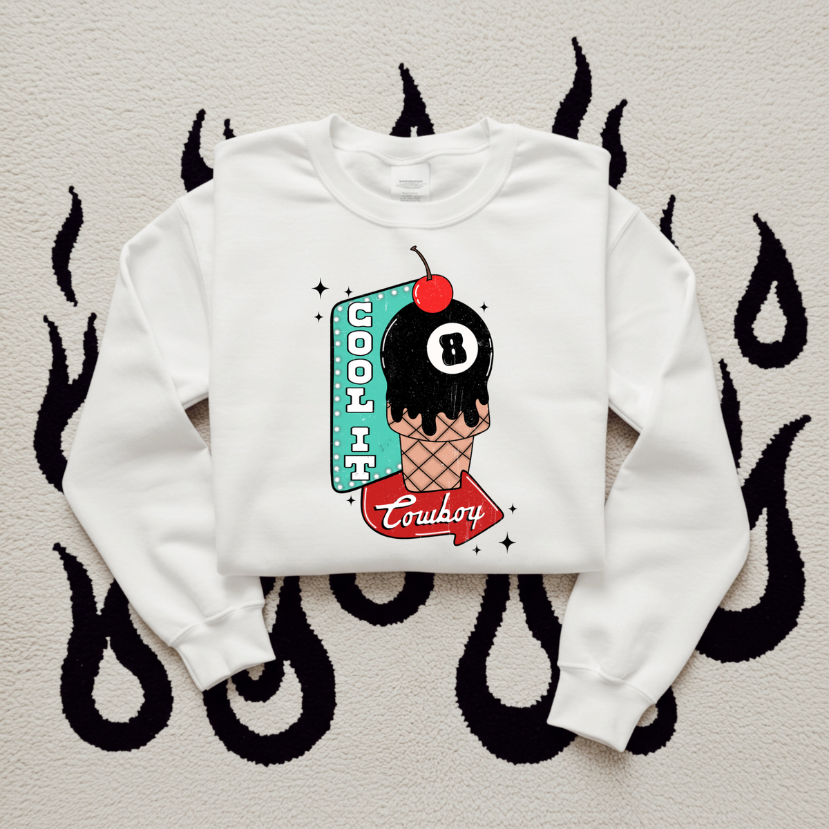 Cool It Cowboy TEE or CREWNECK