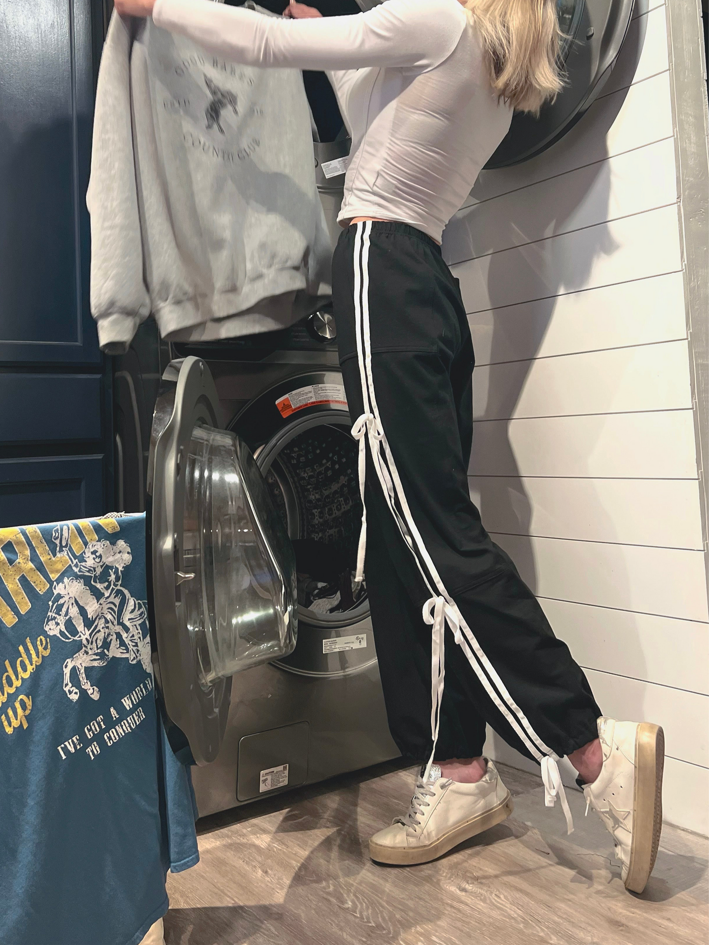 The Maggie Joggers in Black