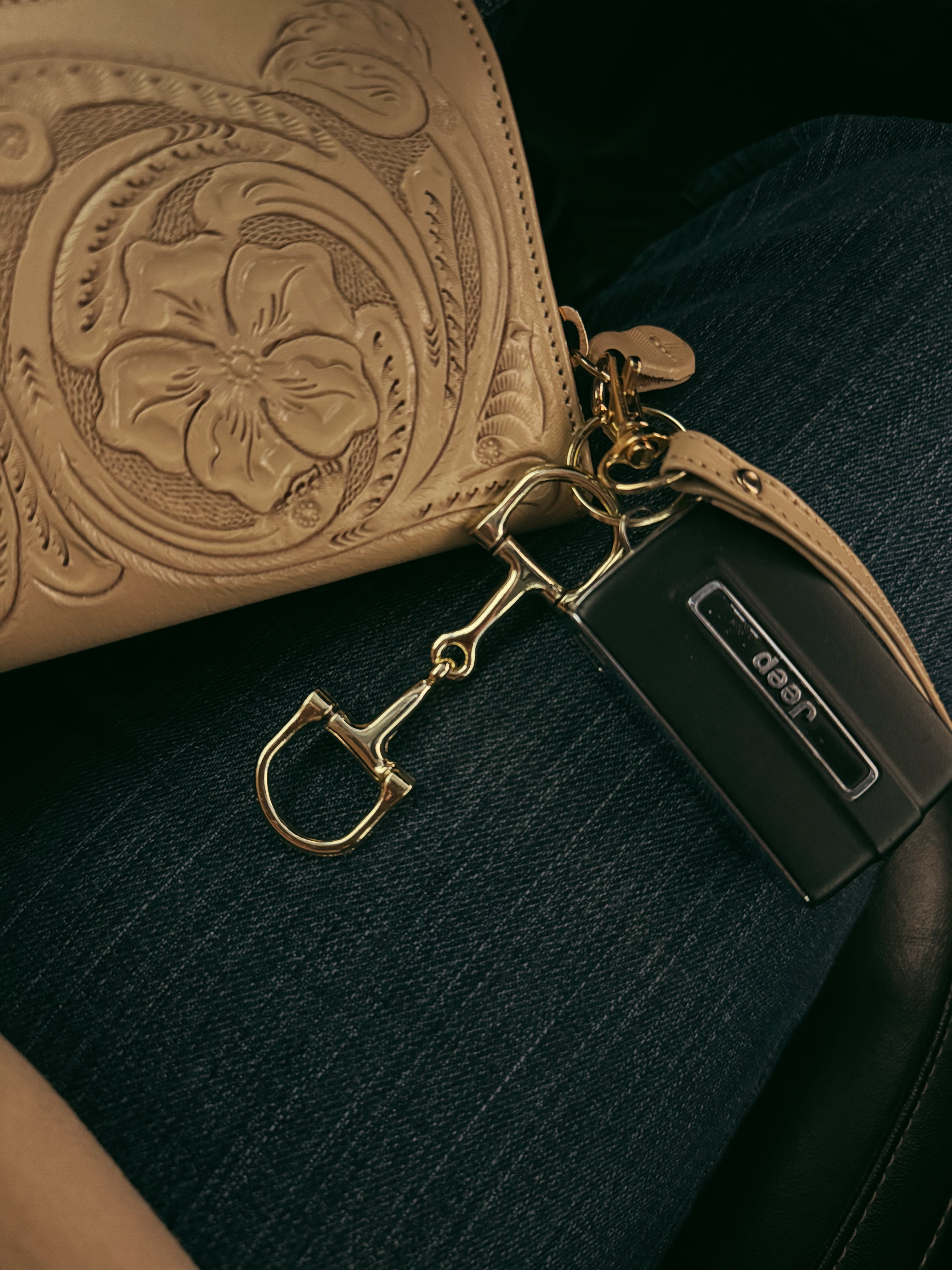 The Horse Bit Keychain {GOLD + SILVER}
