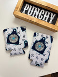 Cattle Brands & Conchos Koozie (2 sizes)
