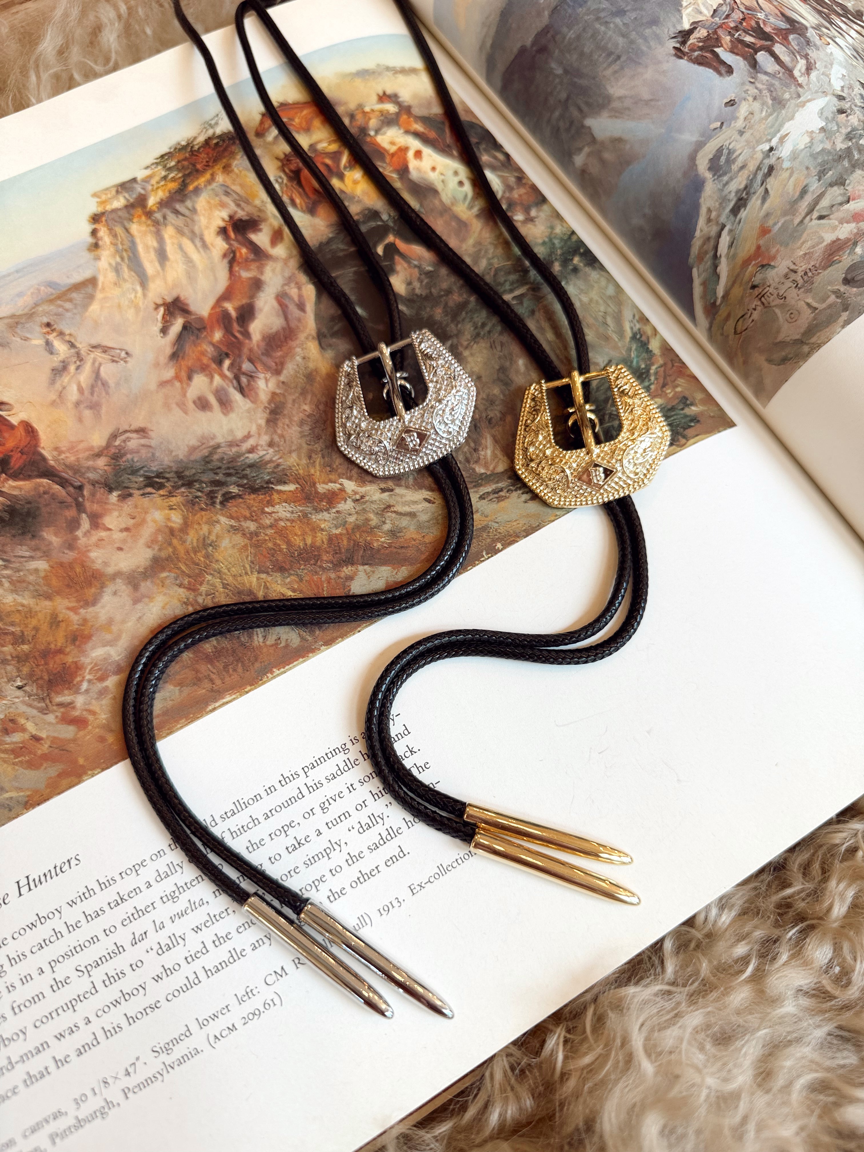 The Buckle HillBetty Bolo Necklace {GOLD + SILVER}