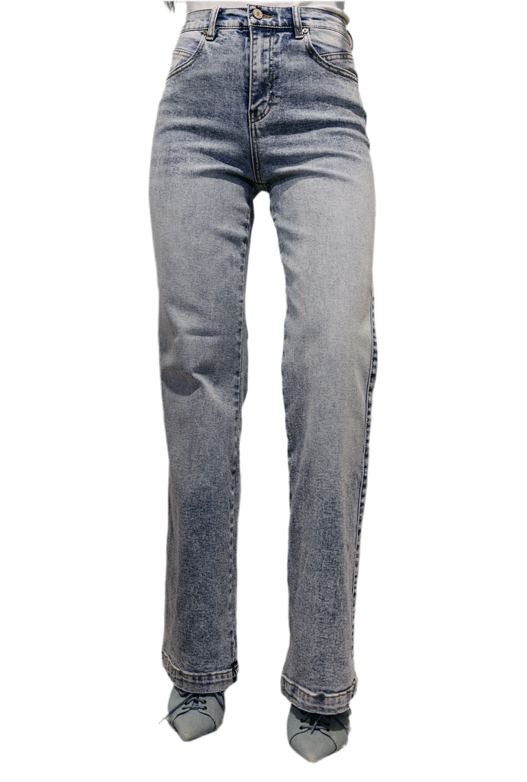 The Beck Kancan Straight Leg Jean