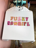 Funky Cowgirl TEE or CREWNECK
