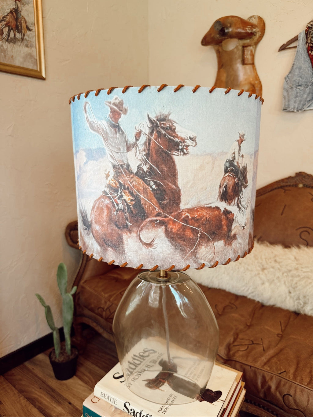 The Pasture Roping Lampshade