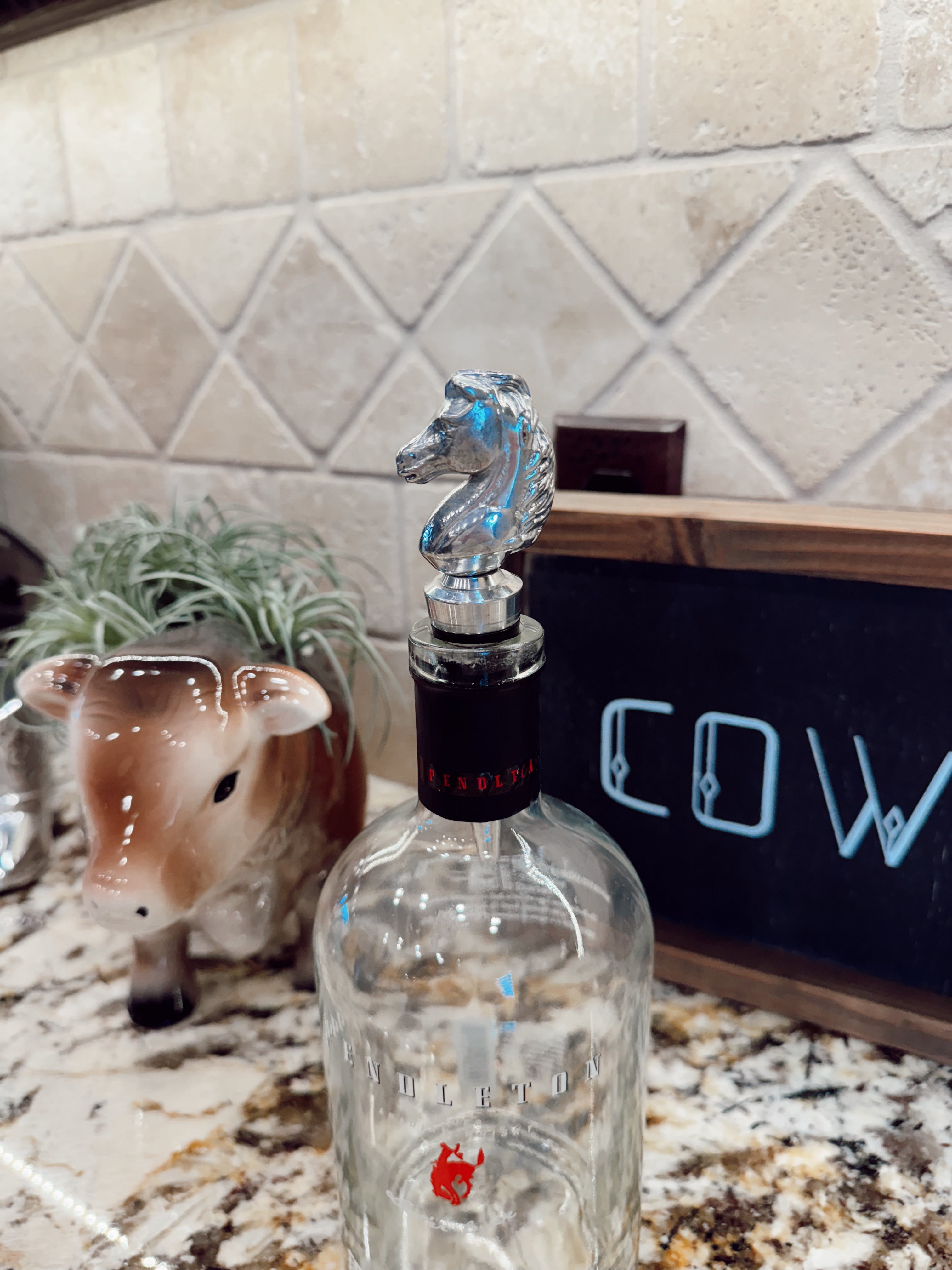 The Horse Bottle Stopper