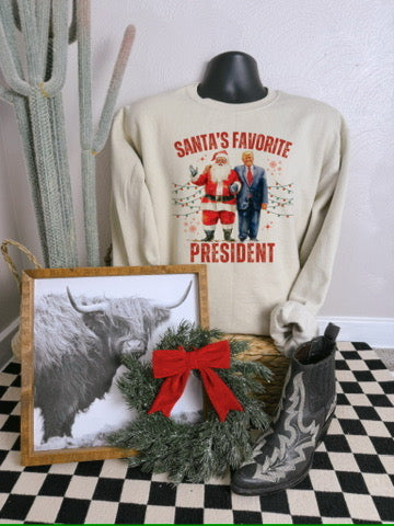 SANTA'S FAV PRESIDENT