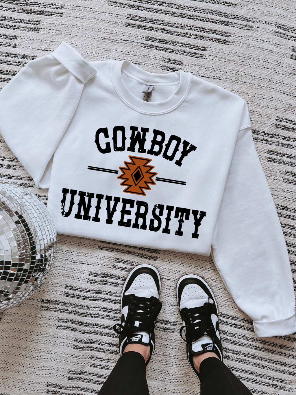 Cowboy University TEE or CREWNECK