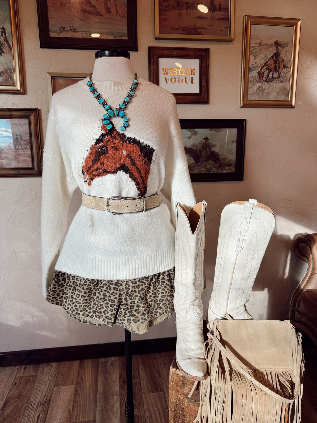 The Flicka Sweater SMALL