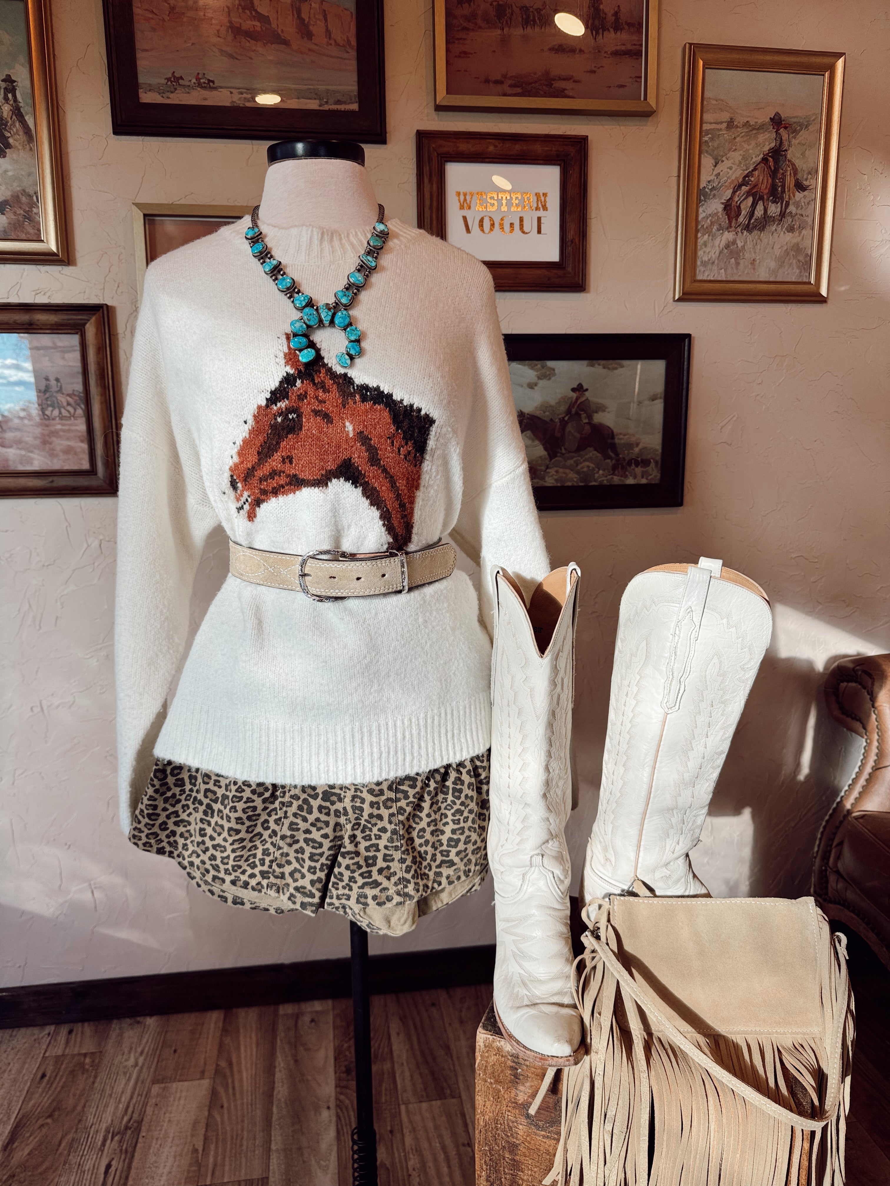 The Flicka Sweater SMALL