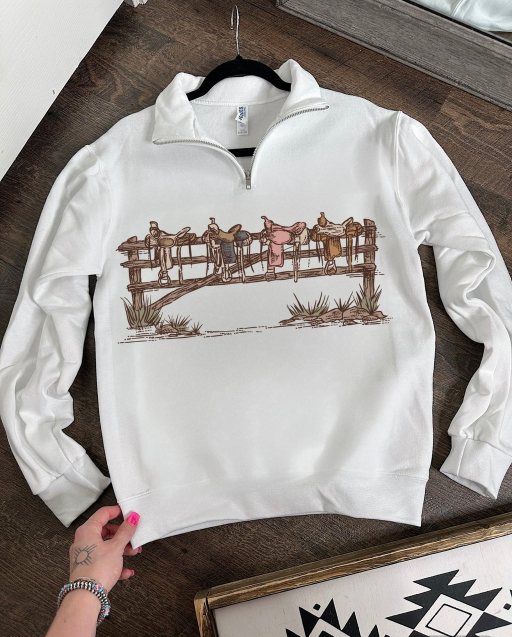 Back In The Saddle Quarter Zip