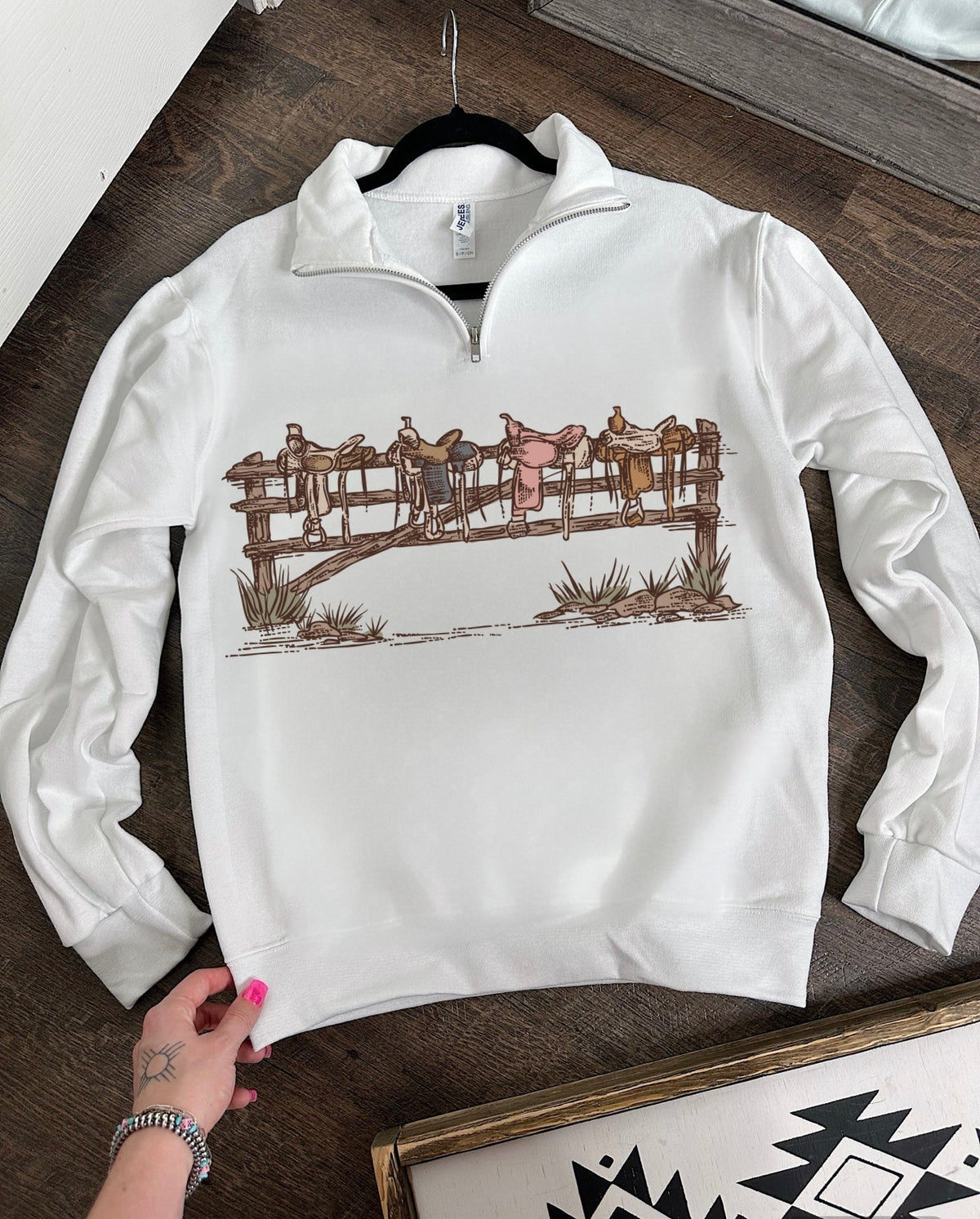 Back In The Saddle Quarter Zip