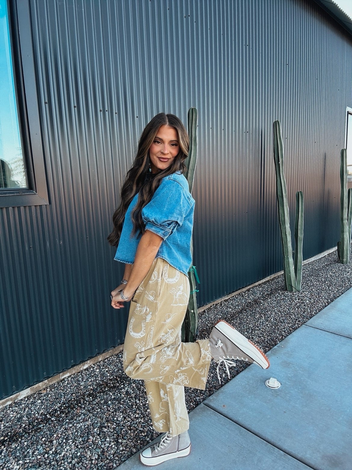The Western Pants - Tan