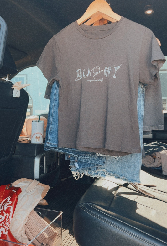 The Cowgirl Essentials Baby Tee