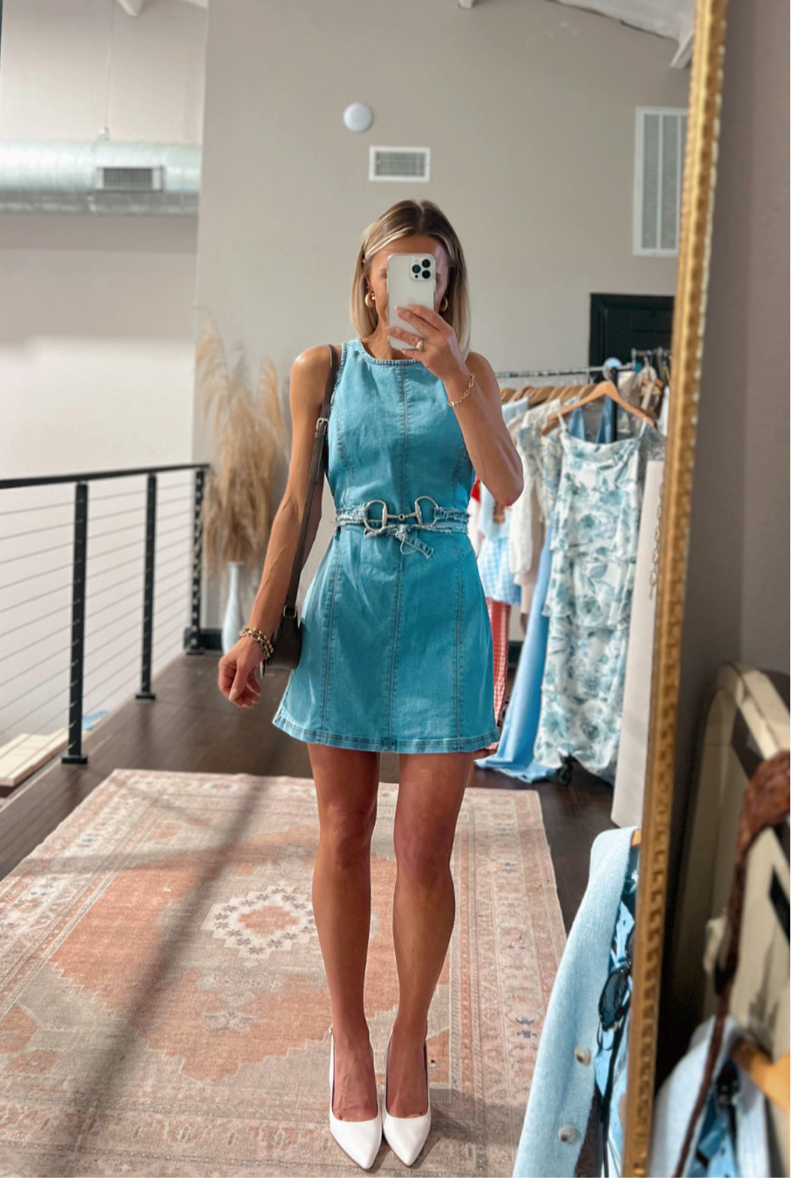 The Luna Denim Dress