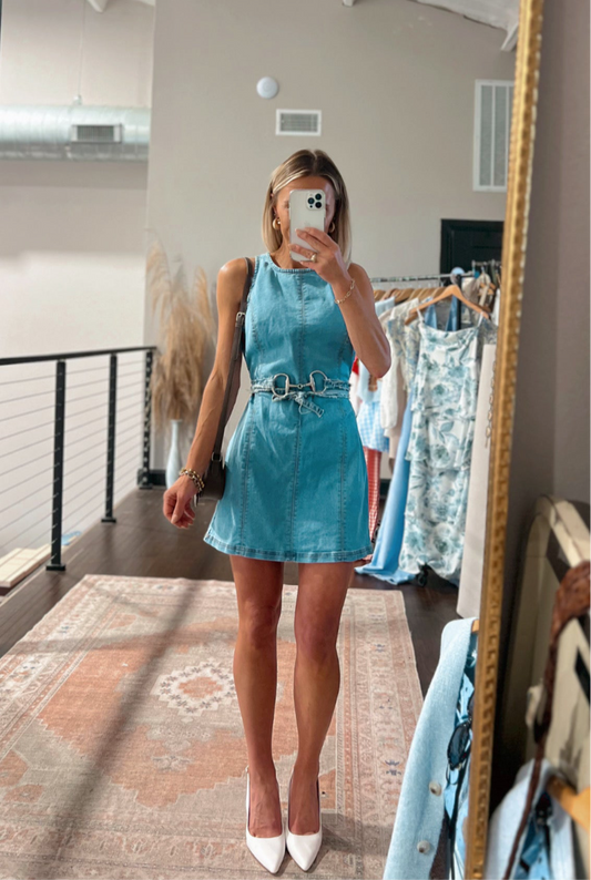 The Luna Denim Dress