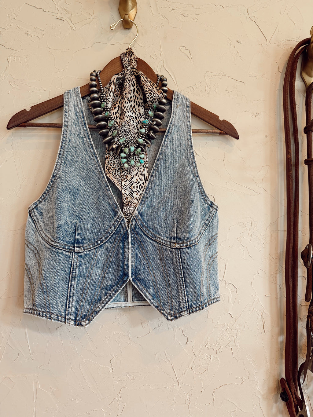 The Devan Denim Top