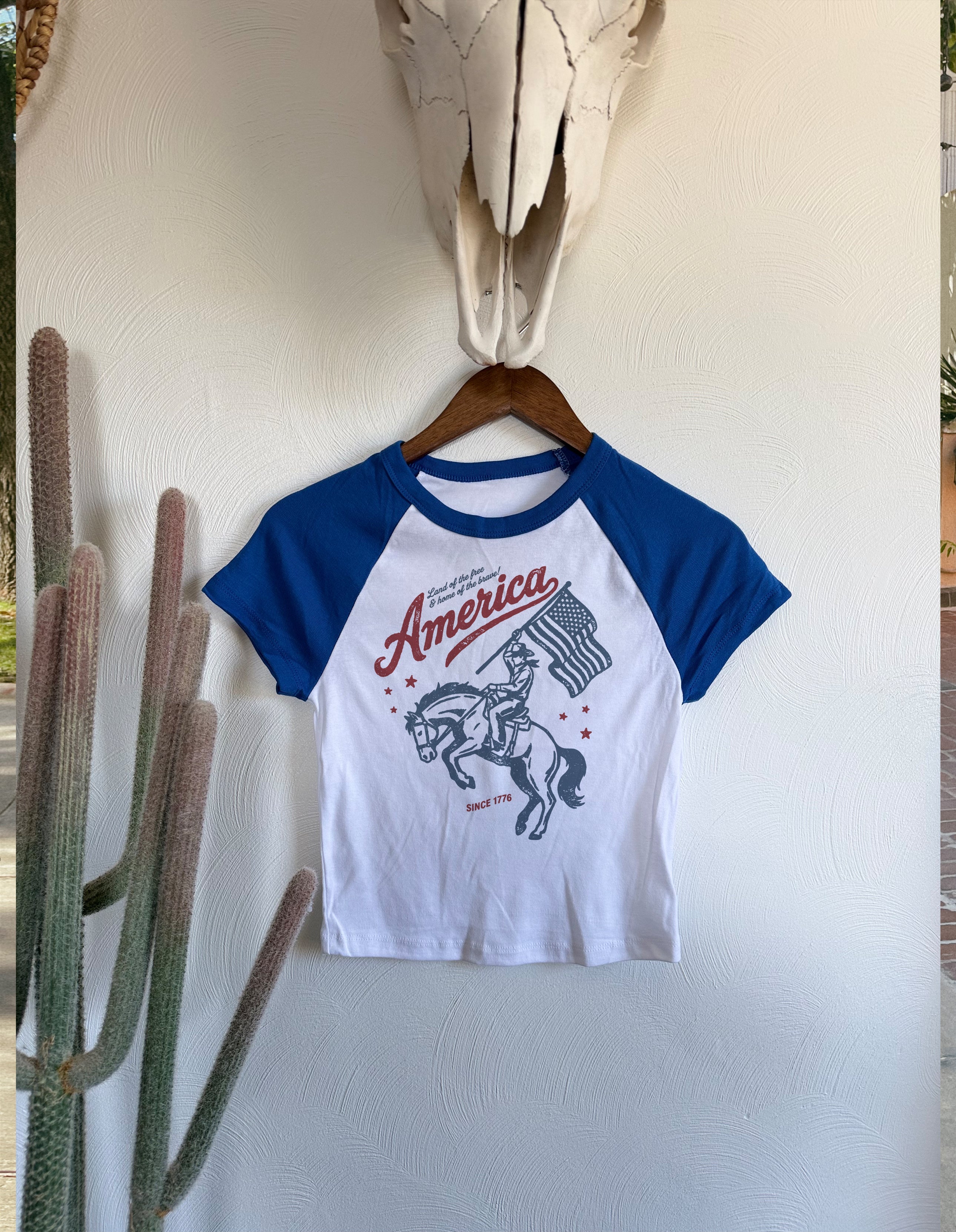 AMERICA: BABY TEE
