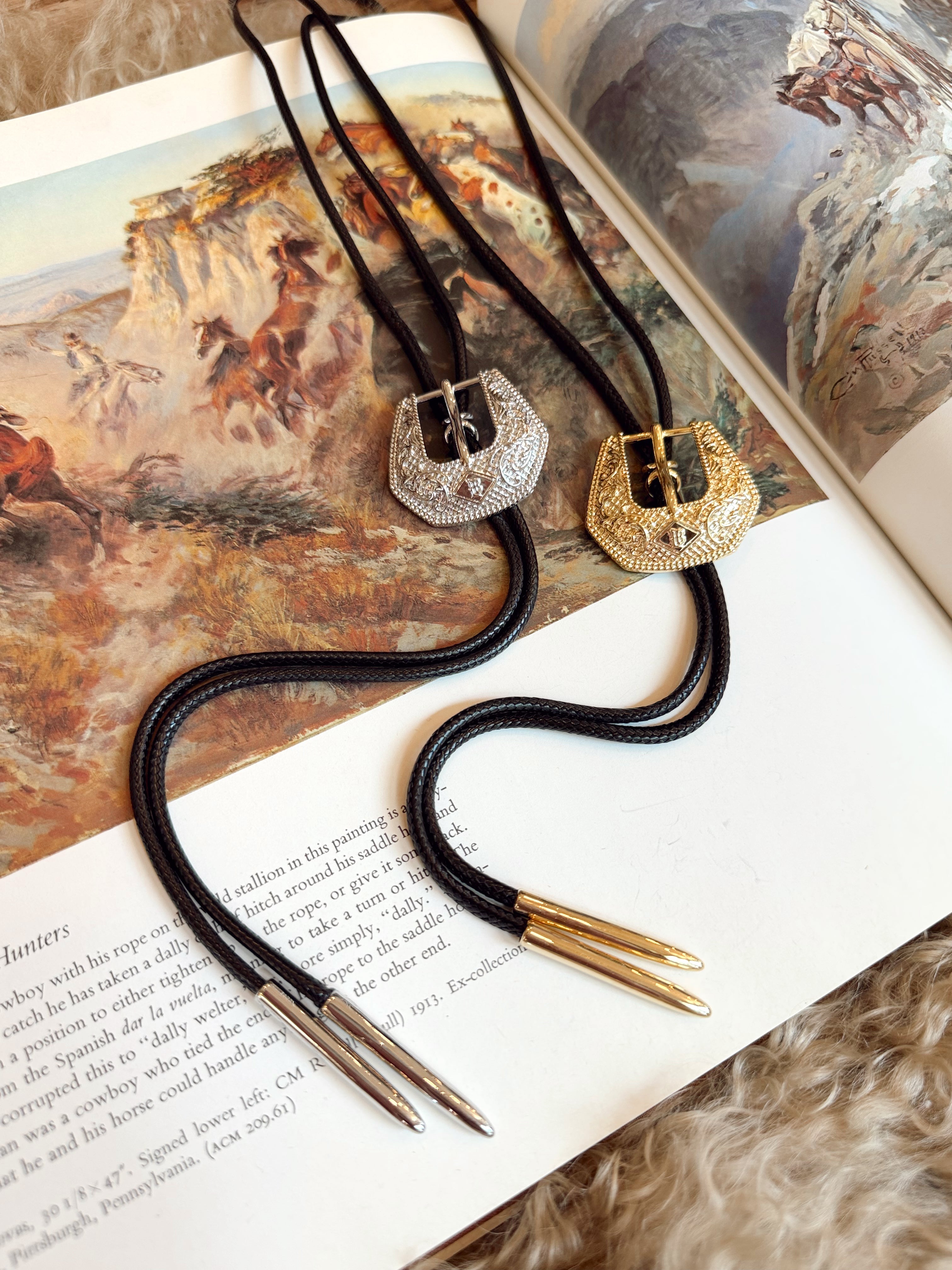 The Buckle HillBetty Bolo Necklace {GOLD + SILVER}