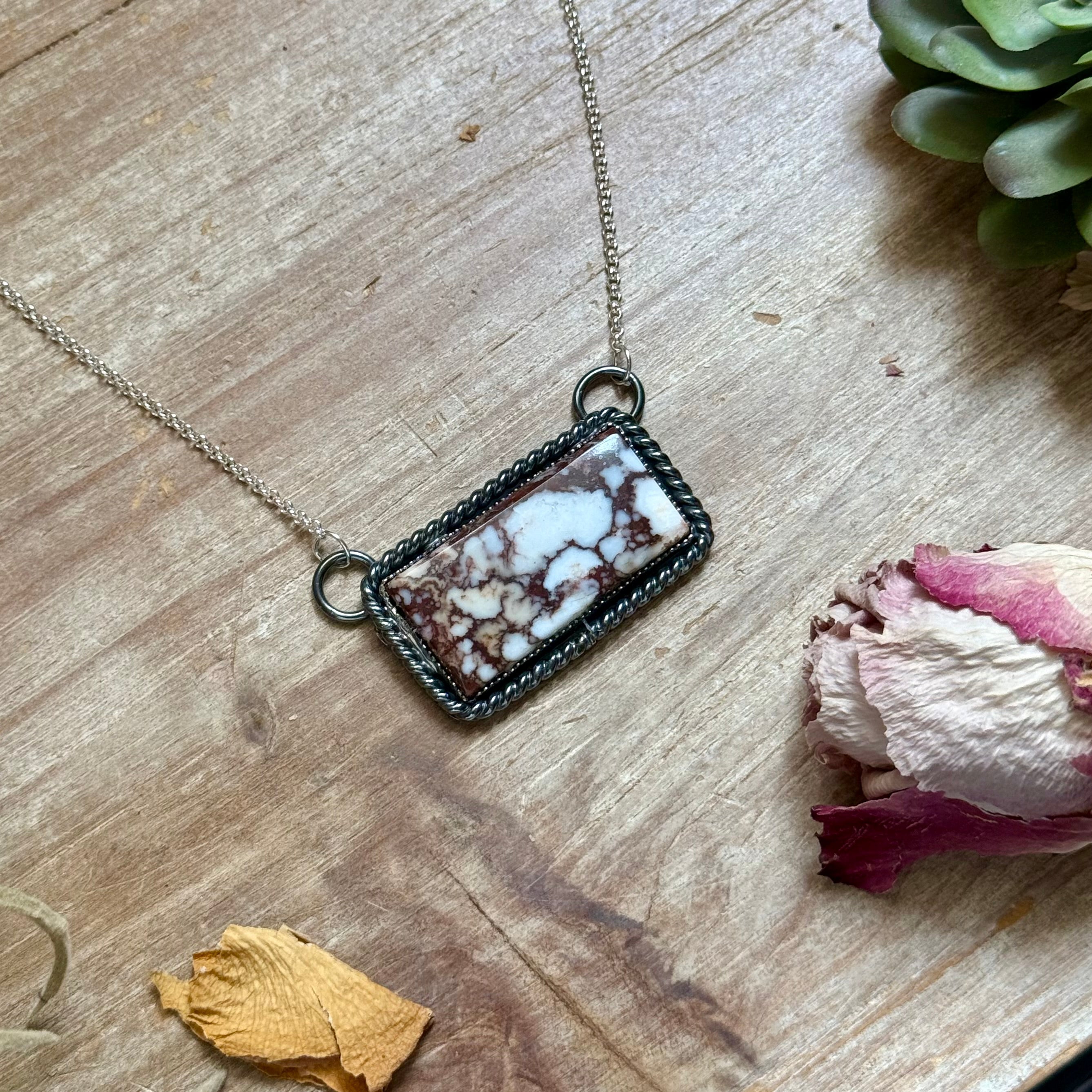 MJ Wild Horse Bar Necklace