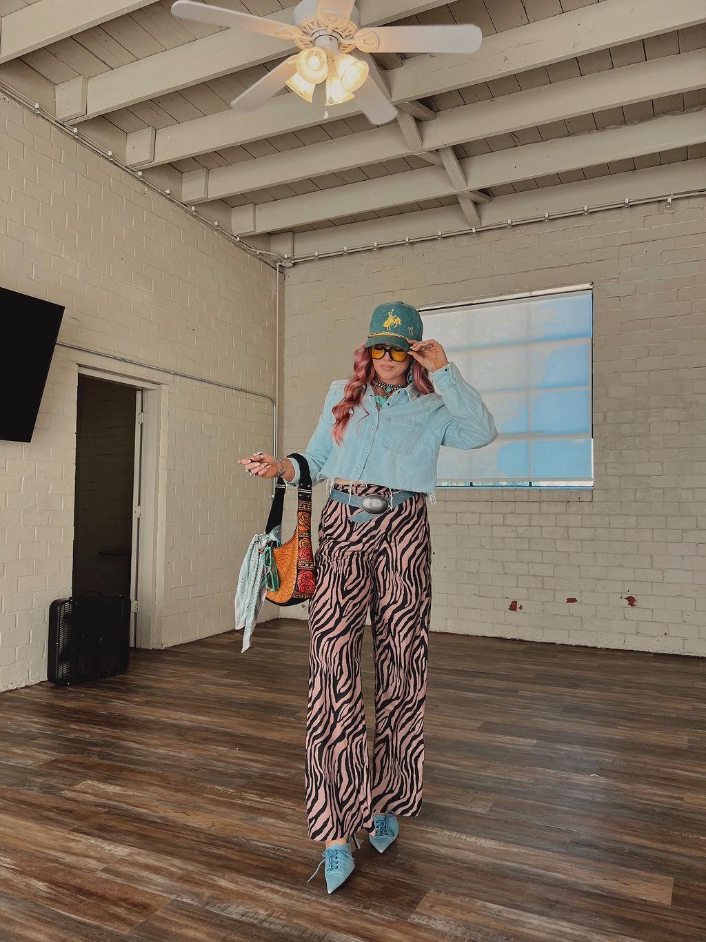 The Myra Belt in Blue