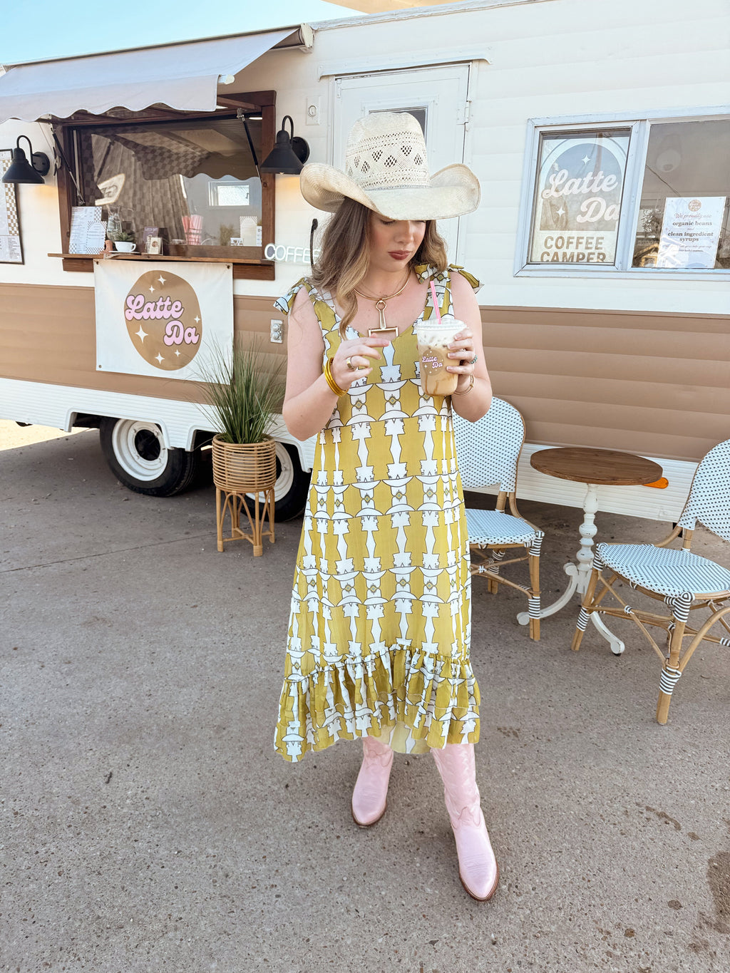 The Allie Falcon Mod Maud Midi Dress
