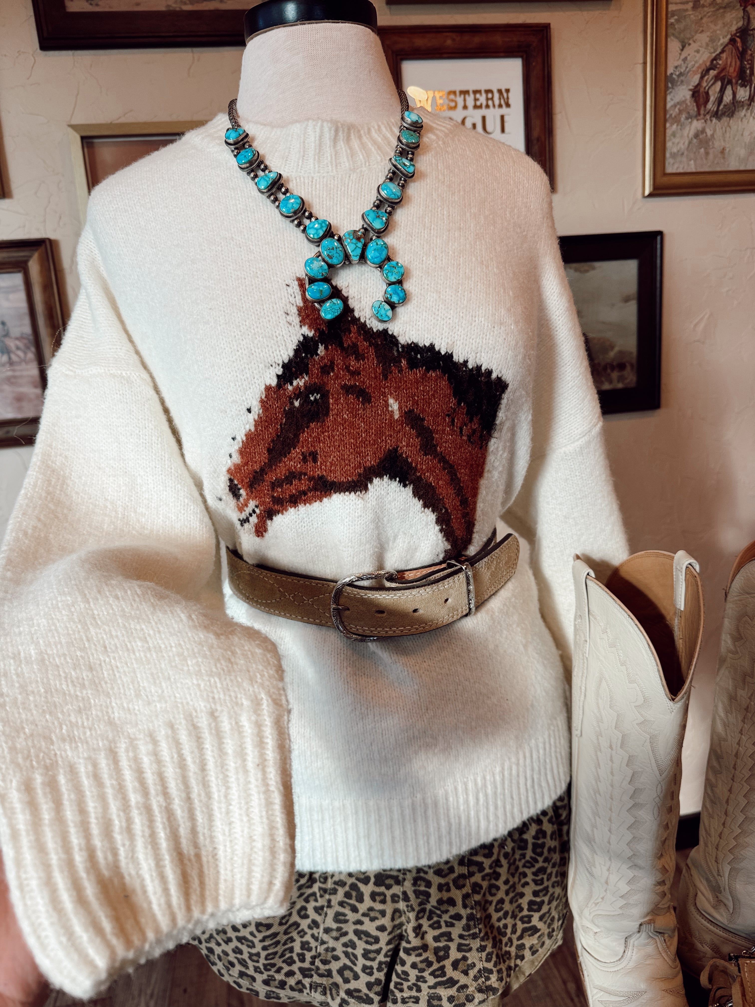 The Flicka Sweater SMALL