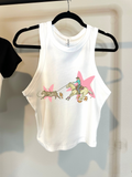 Cowgirl Roundup Cropped Tank