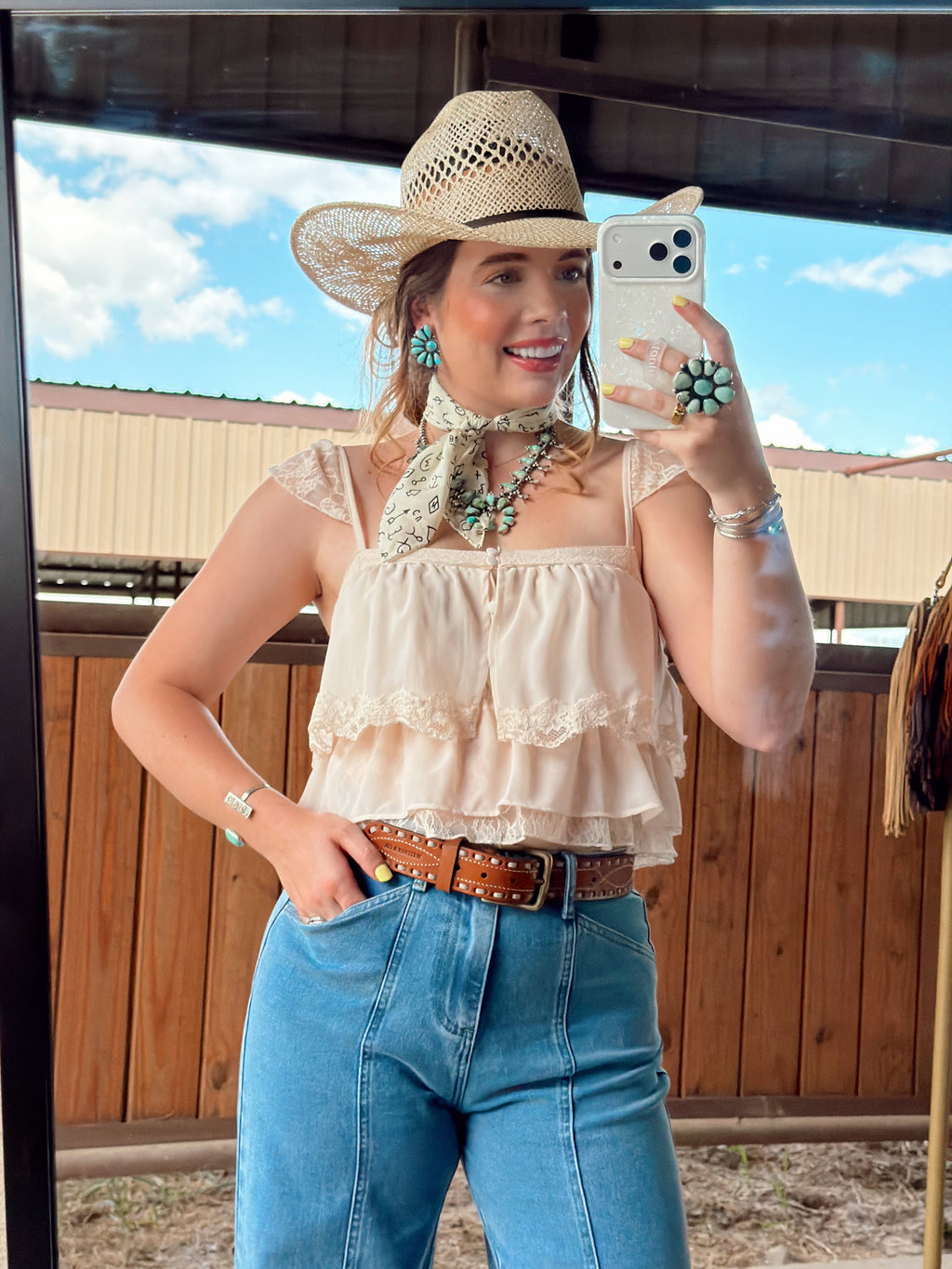 The Layton Ruffle Top