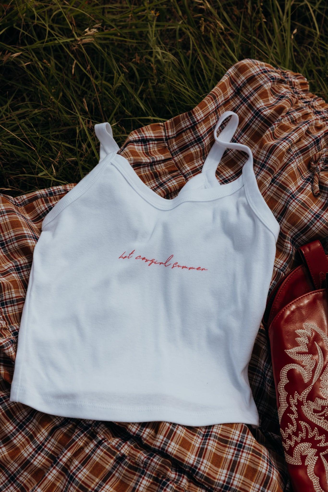 Hot Girl Summer Micro-Rib Tank