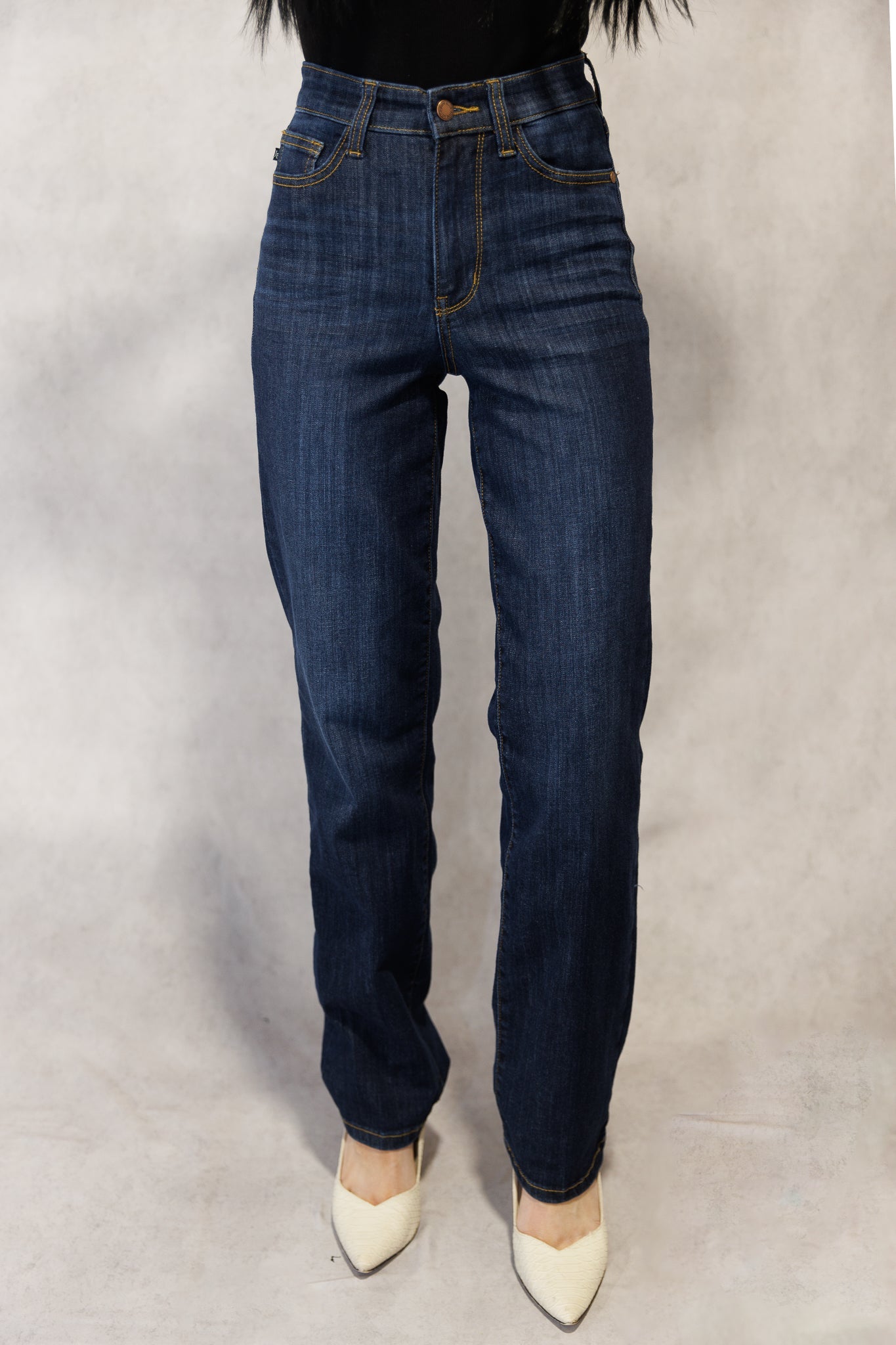 The Nadia Straight Leg Jean