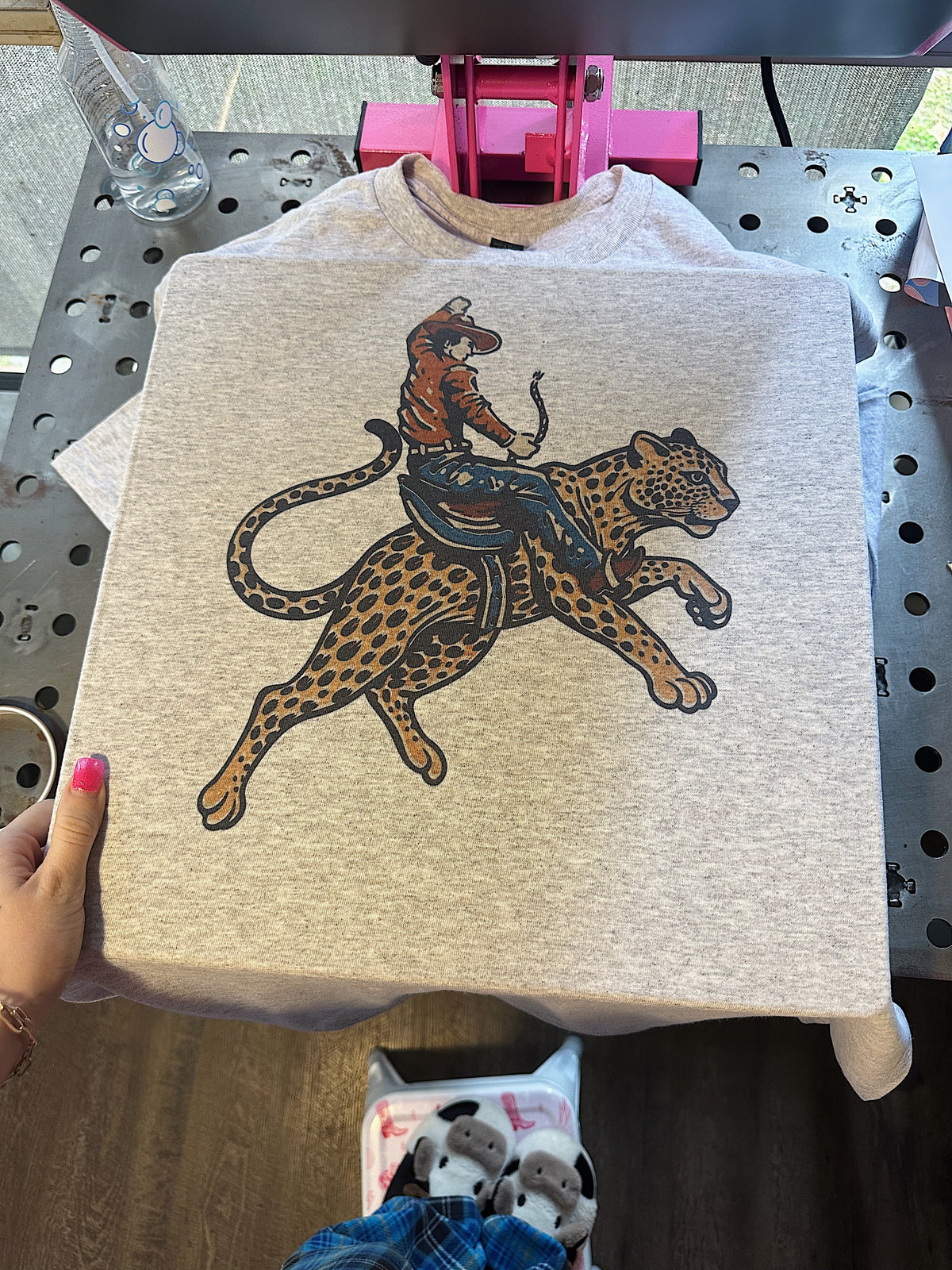 Cowboy Jaguar TEE or CREWNECK